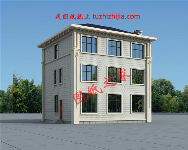 10套農(nóng)村20萬(wàn)三層別墅設(shè)計(jì)圖，美觀實(shí)用造價(jià)低！