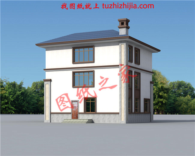 10套農(nóng)村20萬(wàn)三層別墅設(shè)計(jì)圖，美觀實(shí)用造價(jià)低！