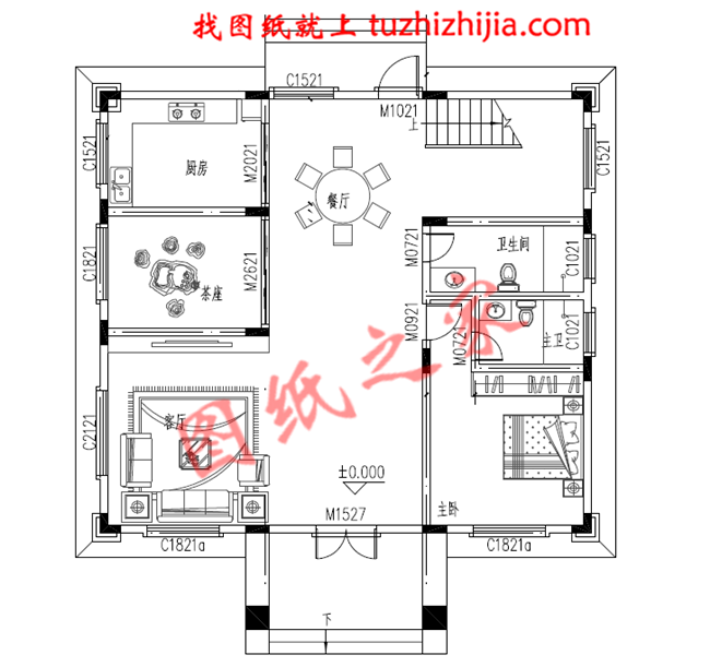 10套農(nóng)村20萬(wàn)三層別墅設(shè)計(jì)圖，美觀實(shí)用造價(jià)低！