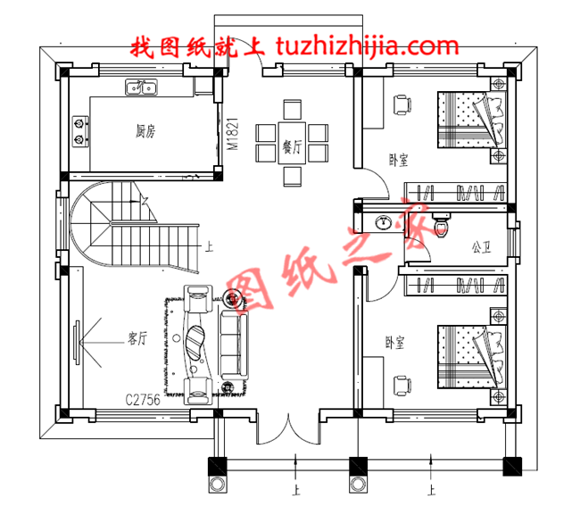 10套農(nóng)村20萬(wàn)三層別墅設(shè)計(jì)圖，美觀實(shí)用造價(jià)低！