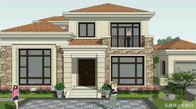 19.2×12.2米簡(jiǎn)歐風(fēng)格別墅設(shè)計(jì)圖，低調(diào)大氣，保證你看了會(huì)有回家建房的欲望