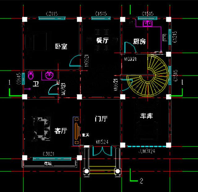 農(nóng)村三層12x12米別墅設計圖，全套建筑結(jié)構(gòu)水電施工圖，正符合農(nóng)村房屋住宅風格