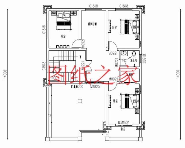 占地面積150平農(nóng)村三層別墅設(shè)計(jì)圖，外觀新穎別致，居住舒適