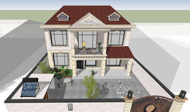 經(jīng)典新農(nóng)村自建房設(shè)計(jì)圖，造型獨(dú)特，獨(dú)樹一幟