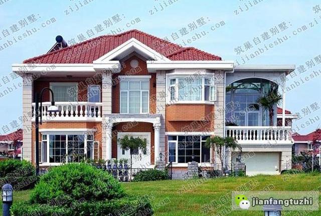 4套二層帶陽(yáng)光花房農(nóng)村自建別墅設(shè)計(jì)圖全套cad施工圖，打造創(chuàng)意私人小空間