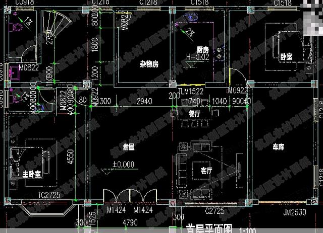 4套二層帶陽(yáng)光花房農(nóng)村自建別墅設(shè)計(jì)圖全套cad施工圖，打造創(chuàng)意私人小空間
