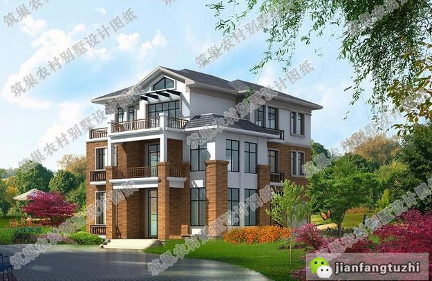 10×14米農(nóng)村三層自建房設(shè)計圖，戶型實用大氣，一起來看看