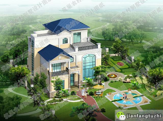 5款30萬別墅設(shè)計圖，高端大氣，通透采光，越來越受現(xiàn)代年輕人的歡迎