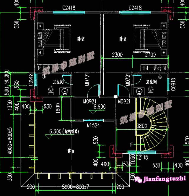 占地120平米簡(jiǎn)歐復(fù)式挑空客廳三層農(nóng)村別墅設(shè)計(jì)圖，你心動(dòng)了沒(méi)
