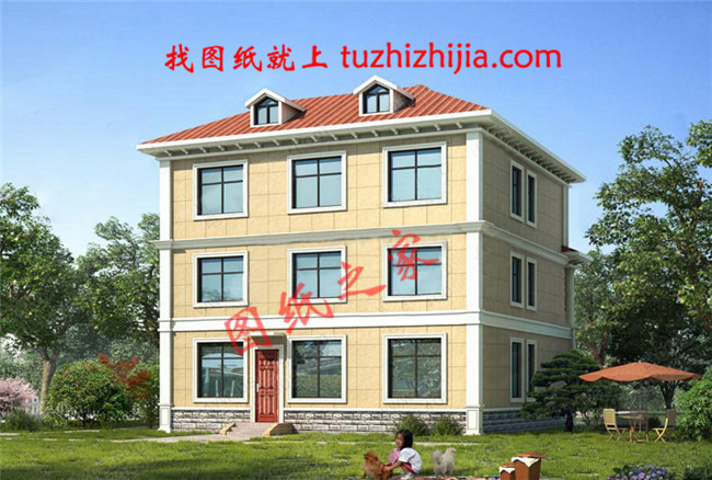 2層半農(nóng)村別墅房屋圖片大全，自建房設(shè)計(jì)圖精選