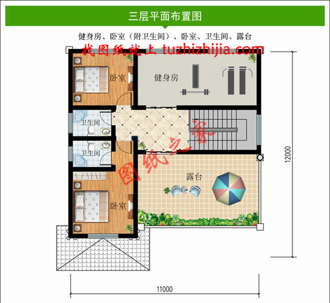 2層半農(nóng)村別墅房屋圖片大全，自建房設(shè)計(jì)圖精選