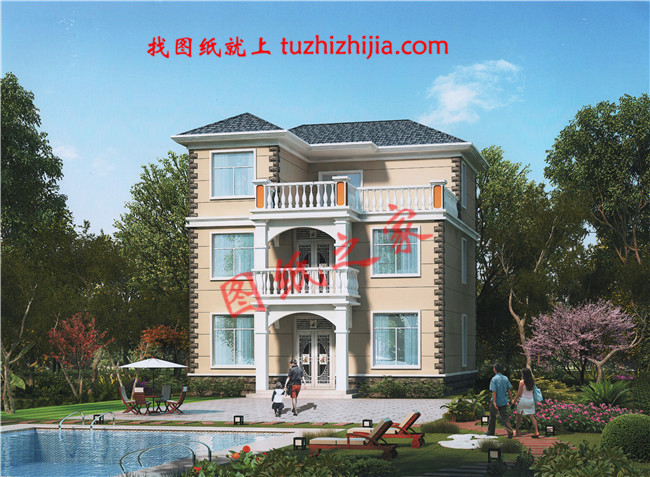 2層半農(nóng)村別墅房屋圖片大全，自建房設(shè)計(jì)圖精選