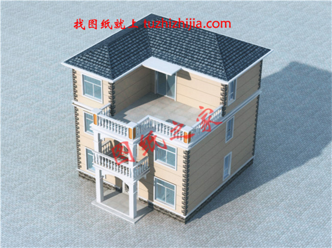 2層半農(nóng)村別墅房屋圖片大全，自建房設(shè)計(jì)圖精選