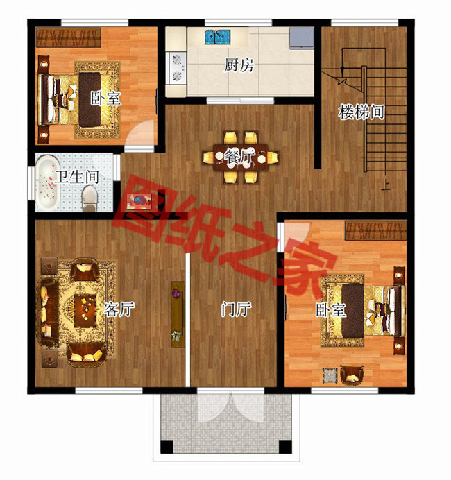 2層半農(nóng)村別墅房屋圖片大全，自建房設(shè)計(jì)圖精選