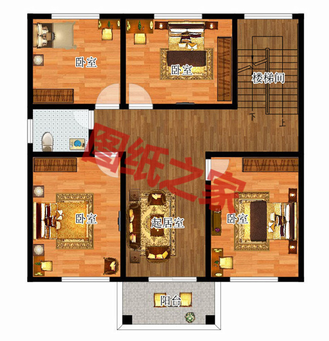 2層半農(nóng)村別墅房屋圖片大全，自建房設(shè)計(jì)圖精選