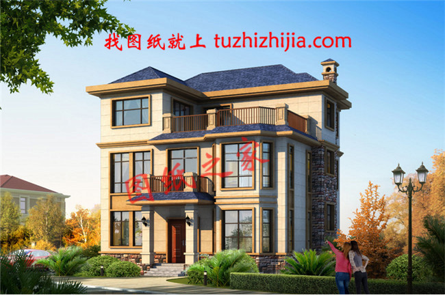 2層半農(nóng)村別墅房屋圖片大全，自建房設(shè)計(jì)圖精選