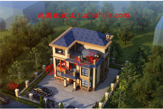 2層半農(nóng)村別墅房屋圖片大全，自建房設(shè)計(jì)圖精選