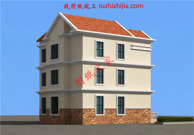 2層半農(nóng)村別墅房屋圖片大全，自建房設(shè)計(jì)圖精選