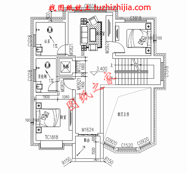 2層半農(nóng)村別墅房屋圖片大全，自建房設(shè)計(jì)圖精選