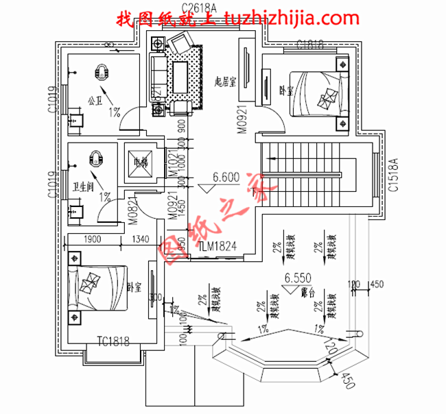 2層半農(nóng)村別墅房屋圖片大全，自建房設(shè)計(jì)圖精選