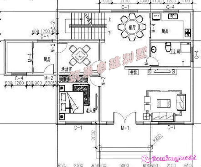 簡約二層農(nóng)村小別墅實(shí)拍圖設(shè)計(jì)圖，100平方米11x9米，經(jīng)濟(jì)實(shí)用