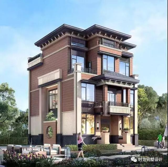 四層新中式別墅設(shè)計(jì)圖，布局實(shí)用性很強(qiáng)，非常受歡迎