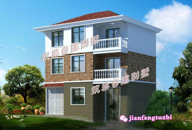 帶車庫農(nóng)村三層自建房全套設(shè)計(jì)圖，簡(jiǎn)潔大氣，根據(jù)農(nóng)村生活需求進(jìn)行設(shè)計(jì)