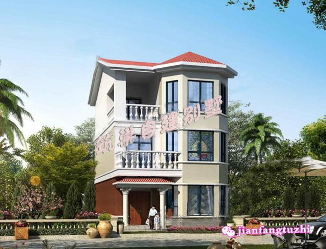 農(nóng)村三層小別墅設(shè)計(jì)住宅施工圖，適合農(nóng)村建造