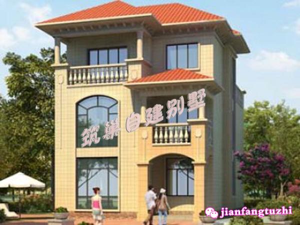 農(nóng)村三層小別墅設(shè)計(jì)住宅施工圖，適合農(nóng)村建造