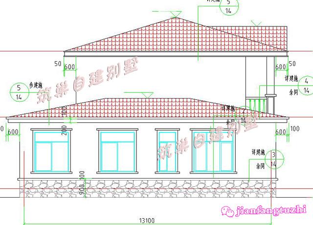 簡(jiǎn)約實(shí)用二層農(nóng)村自建別墅設(shè)計(jì)圖，大陽(yáng)臺(tái)+糧倉(cāng)+車庫(kù)+老人套房設(shè)計(jì)，超級(jí)實(shí)用