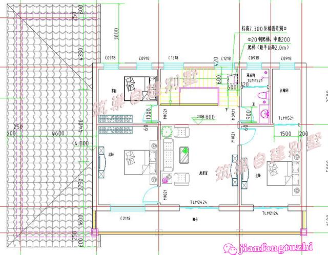 簡(jiǎn)約實(shí)用二層農(nóng)村自建別墅設(shè)計(jì)圖，大陽(yáng)臺(tái)+糧倉(cāng)+車庫(kù)+老人套房設(shè)計(jì)，超級(jí)實(shí)用