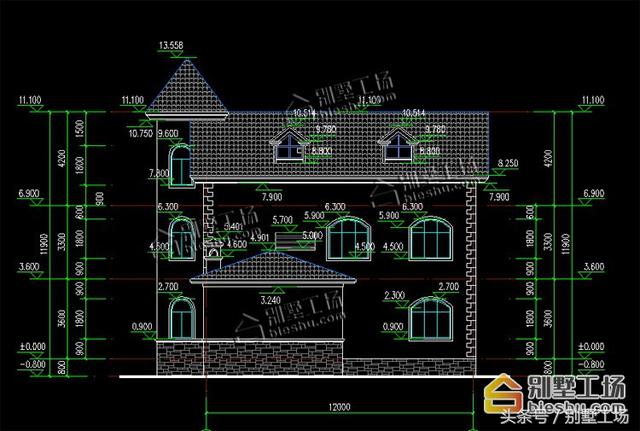 精選二層歐式城堡別墅設(shè)計(jì)圖，豪華+小清新，令你驚喜不斷