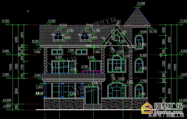 精選二層歐式城堡別墅設(shè)計(jì)圖，豪華+小清新，令你驚喜不斷