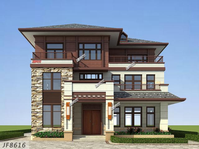 最受歡迎的中式別墅設(shè)計(jì)圖，能建這么一棟，也就心滿意足了