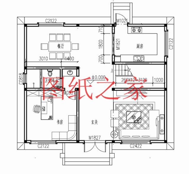 6款農(nóng)村二層別墅設(shè)計(jì)圖，占地130平米，造價(jià)只要20萬，經(jīng)濟(jì)實(shí)用