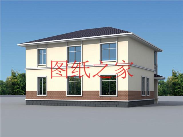 6款農(nóng)村二層別墅設(shè)計(jì)圖，占地130平米，造價(jià)只要20萬，經(jīng)濟(jì)實(shí)用