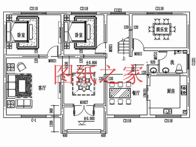 6款農(nóng)村二層別墅設(shè)計(jì)圖，占地130平米，造價(jià)只要20萬，經(jīng)濟(jì)實(shí)用