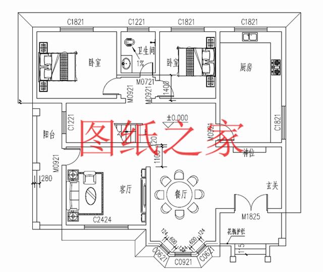 6款農(nóng)村二層別墅設(shè)計(jì)圖，占地130平米，造價(jià)只要20萬，經(jīng)濟(jì)實(shí)用
