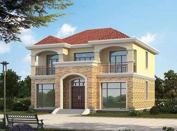 二層小戶型自建房，主體造價20萬，經(jīng)濟實用，接地氣的好戶型