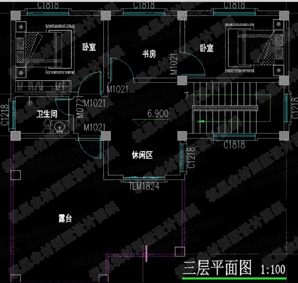 3款三層農(nóng)村自建房設(shè)計(jì)施工圖，采光充沛、通風(fēng)流暢，空間利用率高