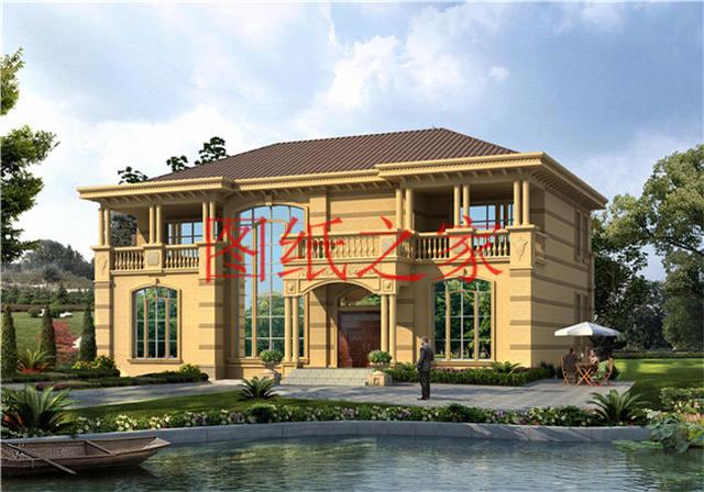 二層別墅設(shè)計(jì)圖，高端大氣上檔次，村里人都很羨慕