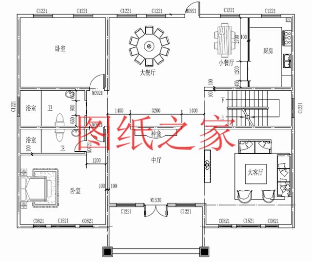 二層別墅設(shè)計(jì)圖，高端大氣上檔次，村里人都很羨慕
