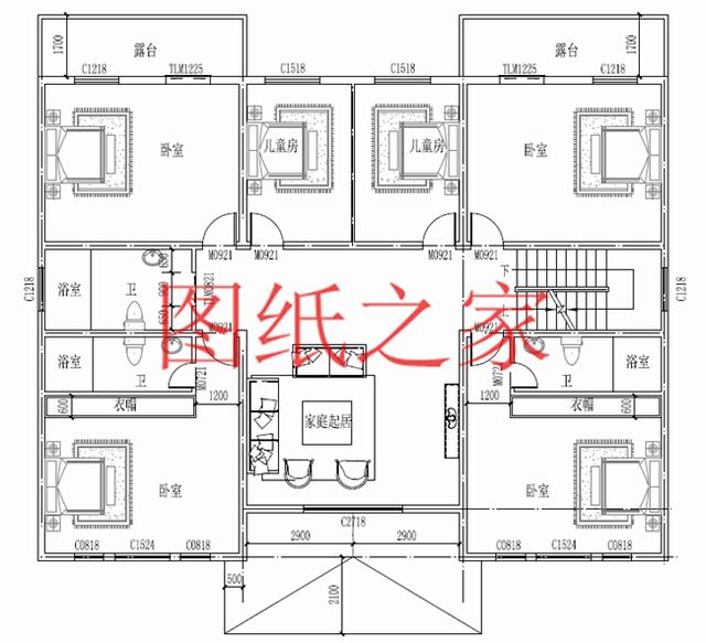 二層別墅設(shè)計(jì)圖，高端大氣上檔次，村里人都很羨慕