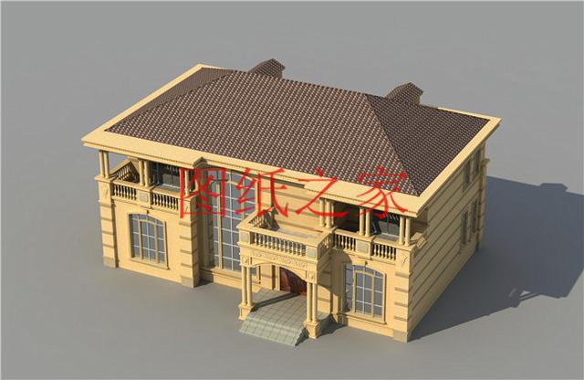 二層別墅設(shè)計(jì)圖，高端大氣上檔次，村里人都很羨慕