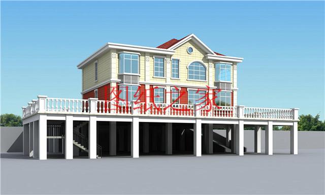 二層別墅設(shè)計(jì)圖，高端大氣上檔次，村里人都很羨慕