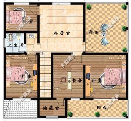 美觀又實(shí)用二層歐式別墅設(shè)計(jì)圖，獨(dú)領(lǐng)農(nóng)村風(fēng)采