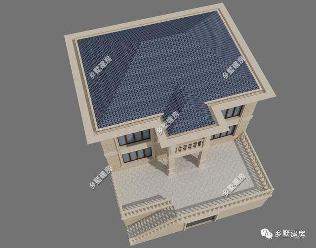 這款11X14米農(nóng)村別墅設(shè)計圖，外觀低調(diào)優(yōu)雅，不驕不奢，剛建好，全村都不淡定