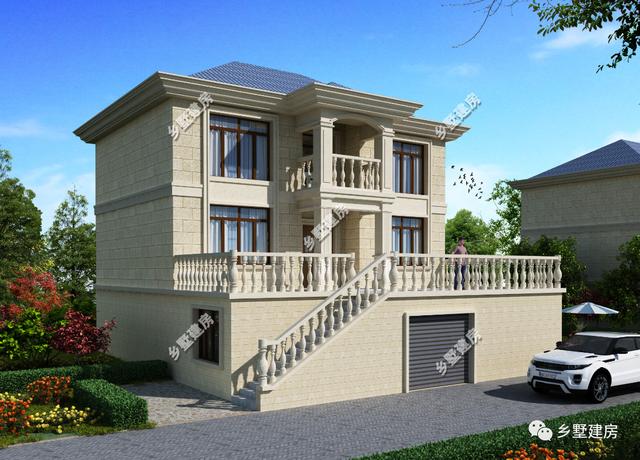 這款11X14米農(nóng)村別墅設(shè)計圖，外觀低調(diào)優(yōu)雅，不驕不奢，剛建好，全村都不淡定