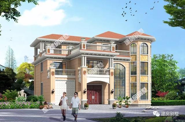 兩款豪華農(nóng)村自建房設(shè)計(jì)圖，外觀非常大氣，建一棟在村里都能很風(fēng)光了