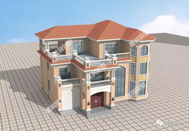 兩款豪華農(nóng)村自建房設(shè)計(jì)圖，外觀非常大氣，建一棟在村里都能很風(fēng)光了
